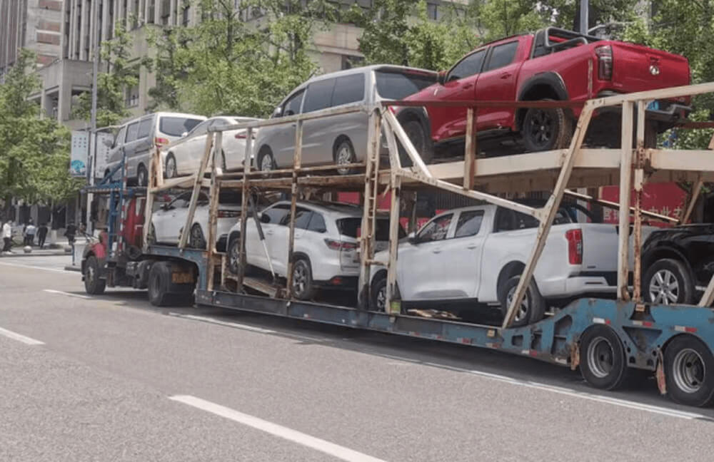 铁路运输汽车怎么装车